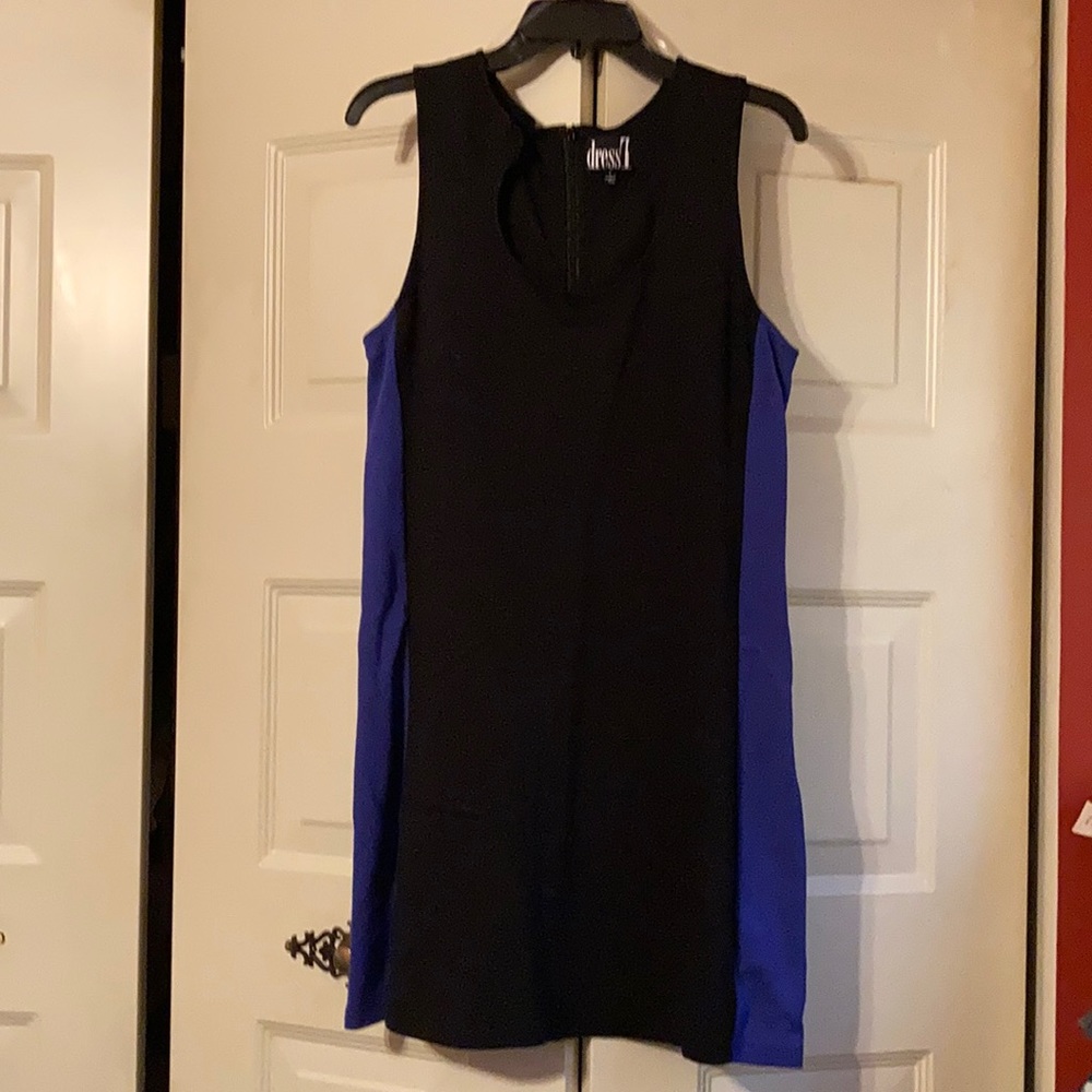 DressT rayon/nylon/spandex back purple dress NWT